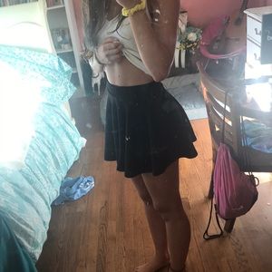 Black skirt